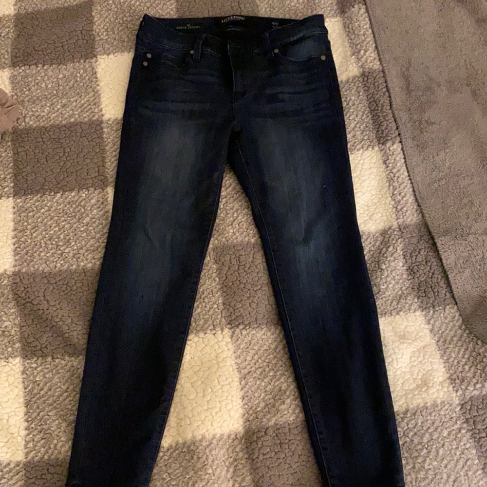 NWOT Liverpool midrise ankle skinny Jean